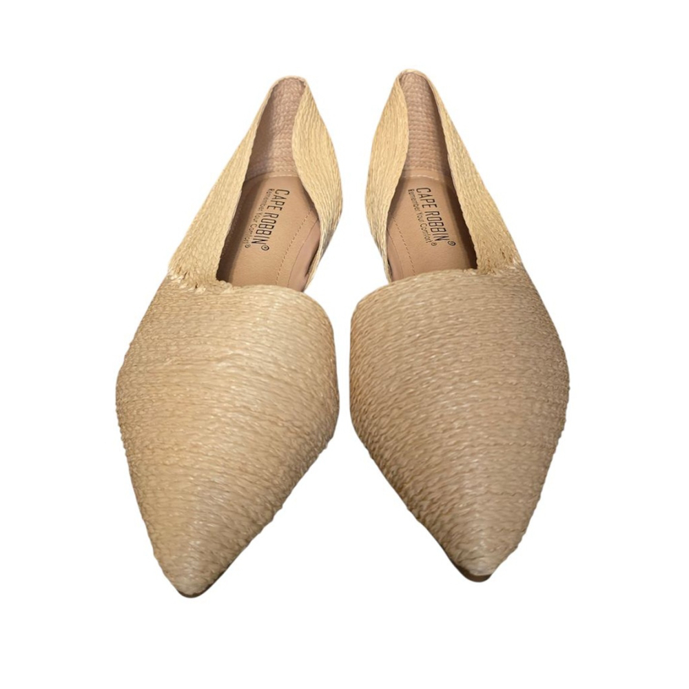 NWT Cape Robbin Flats & Loafers Size 7‎ Beige Office Casual Resort Vacation